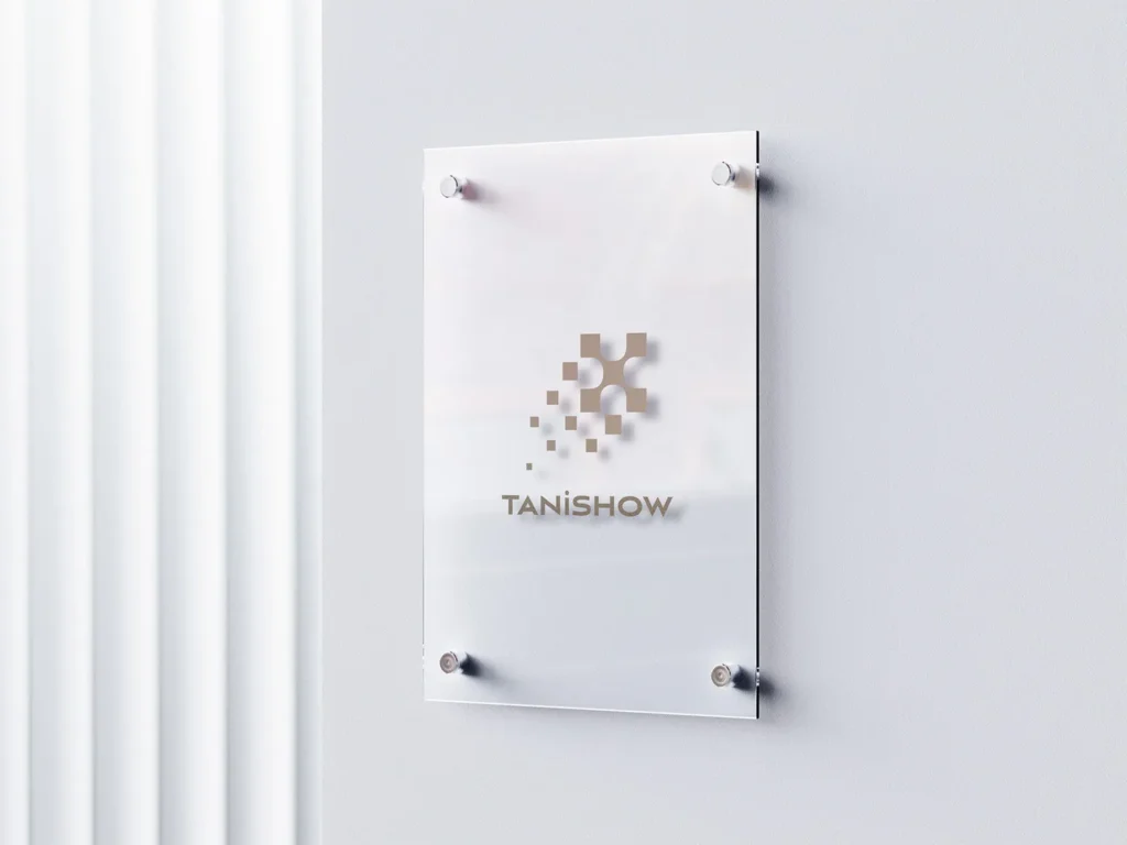 TANiSHOWロゴモックアップ